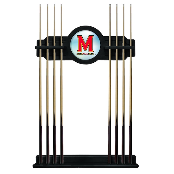 Maryland Cue Rack in Black Finish