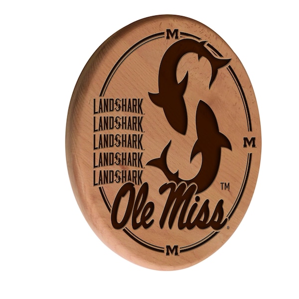 University of Mississippi 13" Laser Engraved Solid Wood Sign