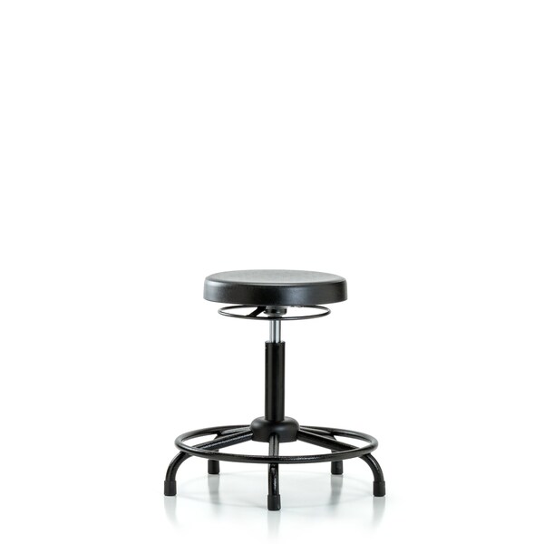 Bench Stool, Med, Poly, RT, Glides