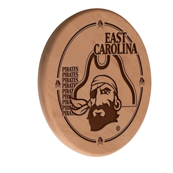 East Carolina University 13" Laser Engraved Solid Wood Sign