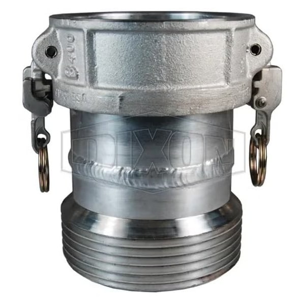 EZ Boss-Lock Cam & Groove Coupler, 4 in x 5-1/4-4 Nominal, Coupler x Male Tank Car Thread End Style,