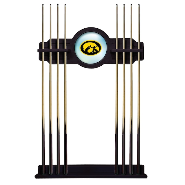 Iowa Cue Rack in English Tudor Finish