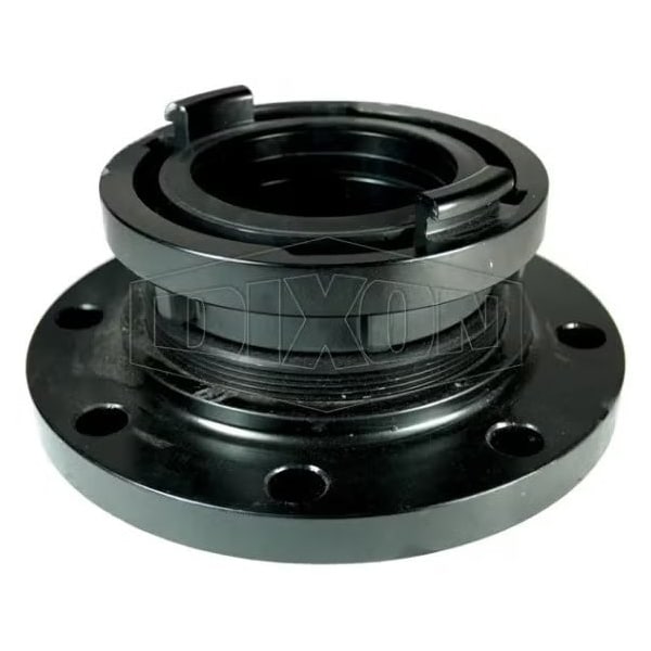 The Right Connection Storz Fitting, 4 x 6 in Nominal, Aluminum Storz/Carbon Steel Flange, Domestic