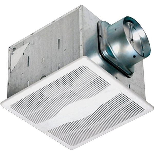 Air King E130S/ES130S Exhaust Fan, 130 cfm, White, 0.3 A