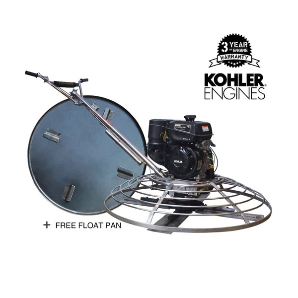 46" Power Trowel Edger with Kohler Engine for Cement Floor Surfaces
