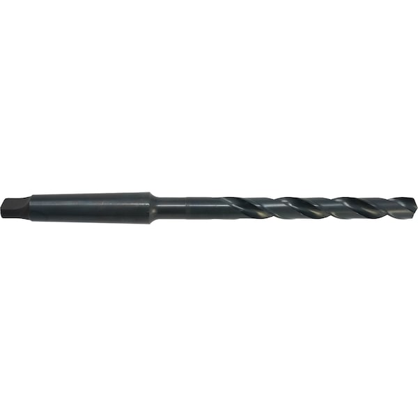 118 Degree Taper Shank Taper Length Drill Cleveland 2410 Steam Oxide HSS RHS/RHC 1-1/4