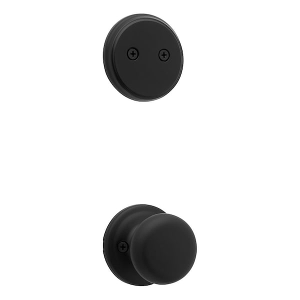 Dummy Interior Hancock Knob Trim Matte Black Finish