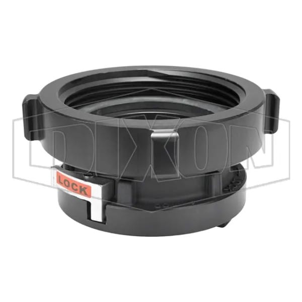 Rocker Lug Female Adapter with Buna-N Gasket, 4 x 4-1/2 in, Storz x Rigid Female NST NH, 70DegF