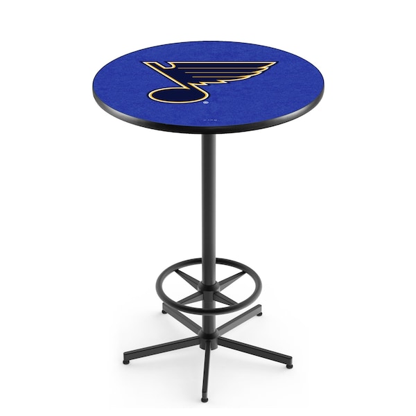 42" Black St Louis Blues Pub Table