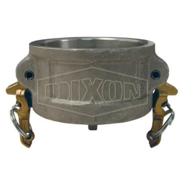 Boss-Lock Type H Cam and Groove Dust Cap, 1-1/2 in, Aluminum, Domestic