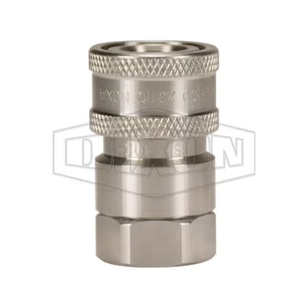 3/8 V COUP, 3/8 F-NPTF 316SS, EPDM