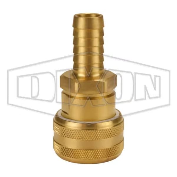 Air Chief Industrial Quick Connect Coupler, 3/4 in Nominal, Quick Connect Coupler x Hose Barb, 300 p