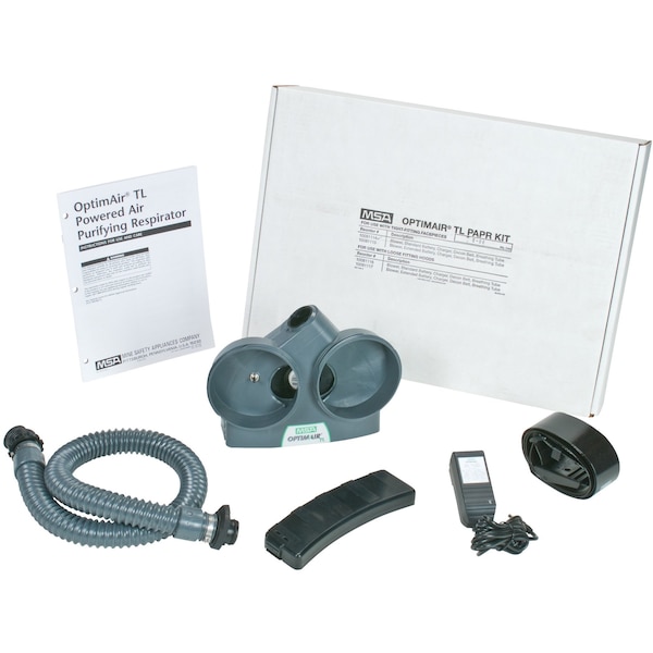 PAPR System, OptimAir TL Kit, Full Facepiece, Belt-Mount, Standard Battery