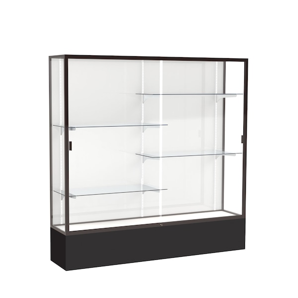 Spirit FlrCs, 72x72x16, White, Brnz, Black