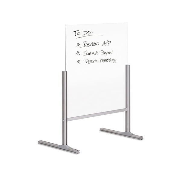 Protector Glass Transparent Countertop With 25.6''x34.5'' Panel