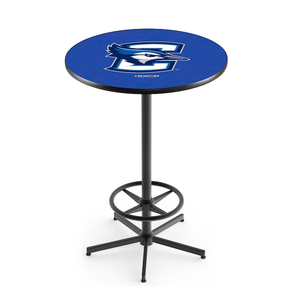 42" Black Creighton Pub Table