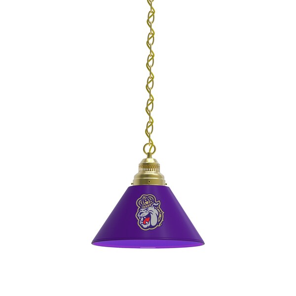 James Madison Pendant Light, Brass Fixture