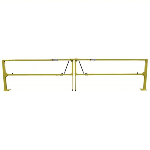 Paired Gate, 228"to276"Adj.Opening.Yellow