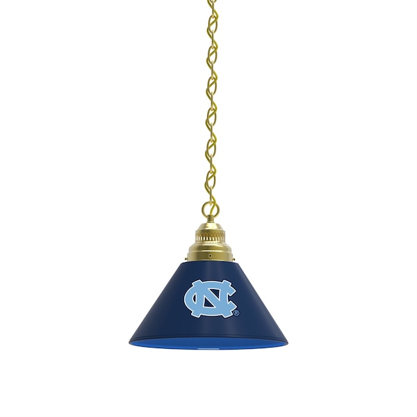 North Carolina Pendant Light, Brass Fixture