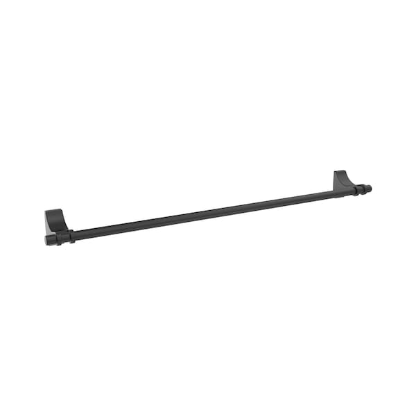 Davenport Matte Black Transitional 24 in 610 mm Towel Bar