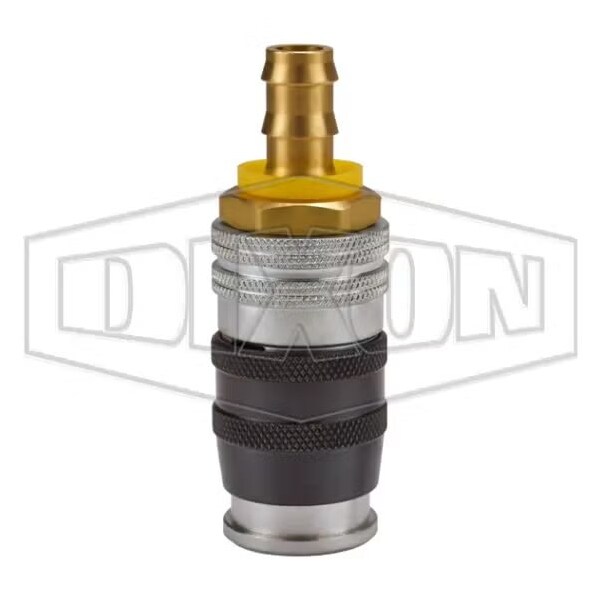 Parker by  E-Z-mate Industrial Quick Disconnect Coupler, Quick Disconnect Coupler x Push-Lock Hose B