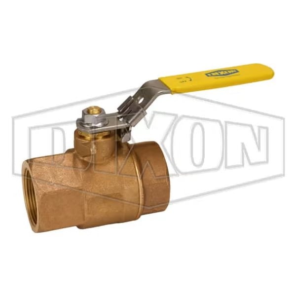 BBV Safety Vented Ball Valve, 1-1/2 in Nominal, FNPT End Style, Bronze Body, Standard Port, RTFE Sof
