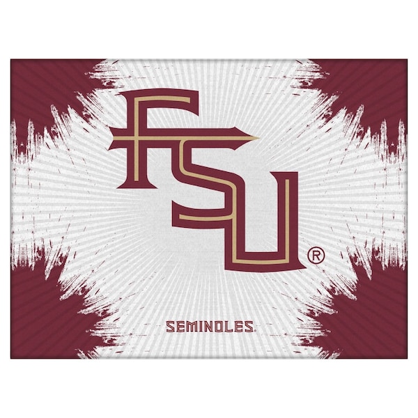 Florida State (Script) 15"x20" Canvas Wall Art