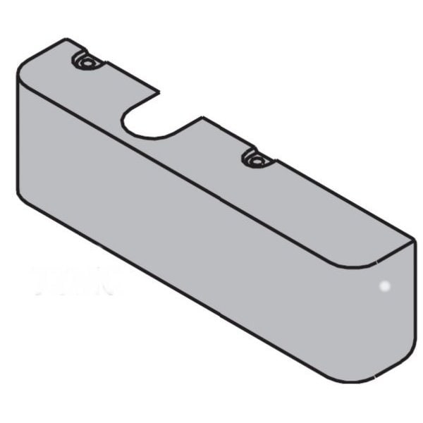 4040XP METAL COVER LH ALUM