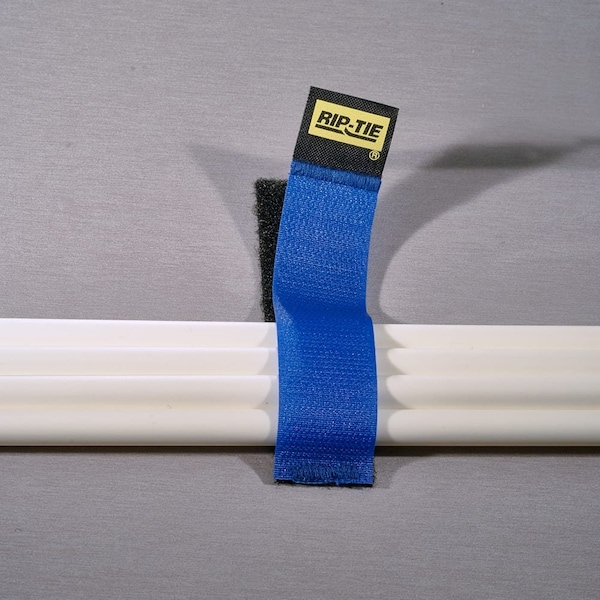 Cable Tie Strap, 2 in L, 3/4 in Max Bundle Dia., Black, Nylon, 90 lb Strength, 50 PK