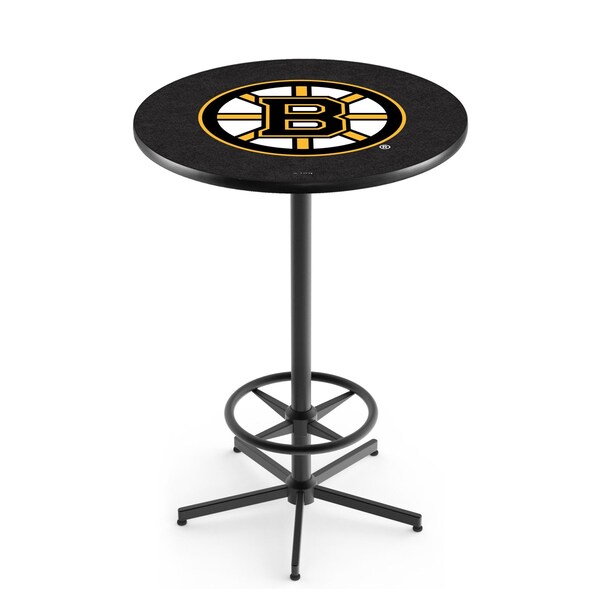 42" Black Boston Bruins Pub Table