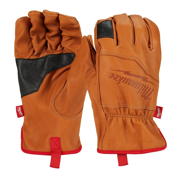 Goatskin Leather Gloves - XL, PR