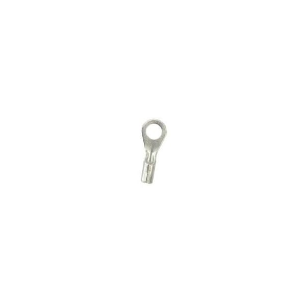 Ring Terminal, #8 Stud Size, 18 AWG, 600 V, 1000 PK