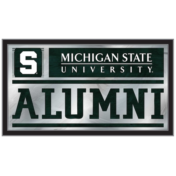 Michigan State 26" x 15" Alumni Mirror