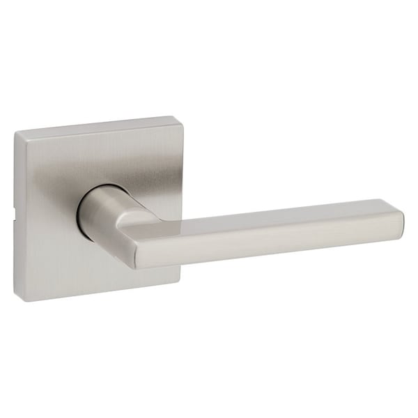 Signature Series 154HFL SQT15 Passage Closet Lever, 41532 in L Lever, Satin Nickel