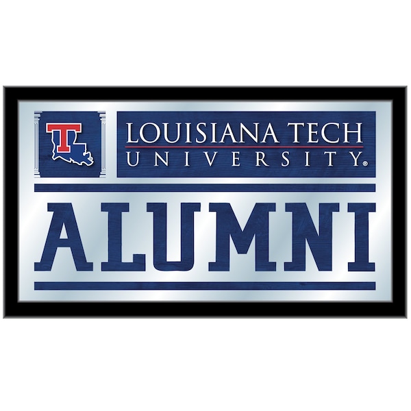 Louisiana Tech 26" x 15" Alumni Mirror