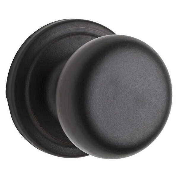Door Knob, Venetian Bronze, 138 to 134 in Thick Door, 214 in Strike
