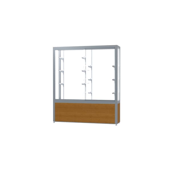 Display Case 60x66x16, White, Satin