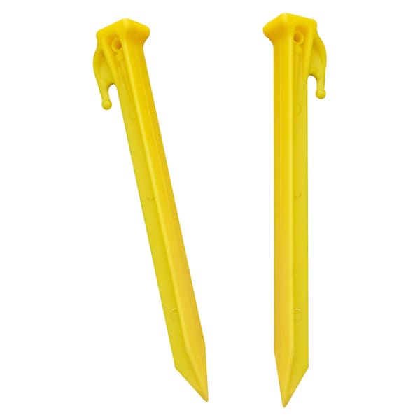 Yellow 9" Utility Stake (50-Pack)