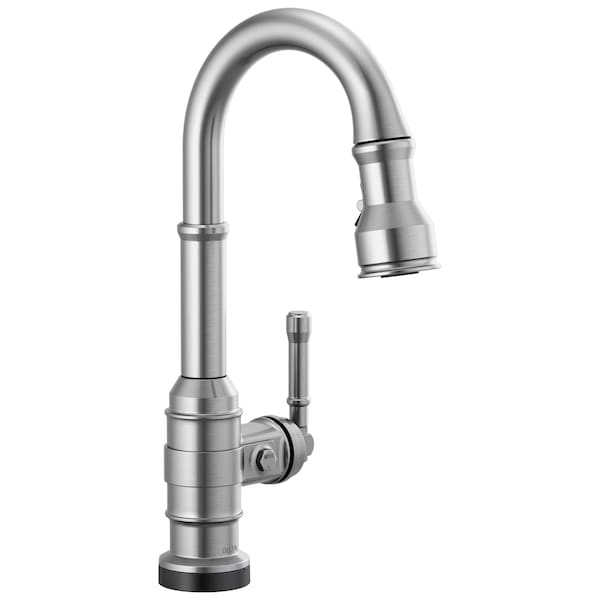 Broderick Single Handle Pull-Down Bar/Prep Faucet with Touch2O Technology