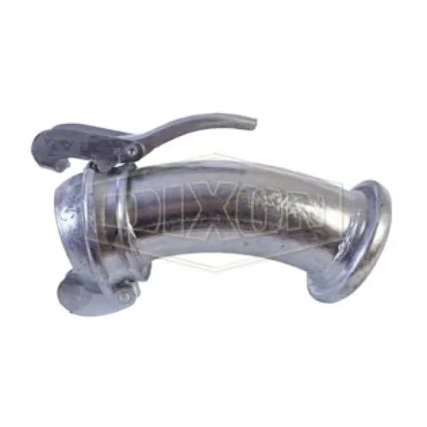 Type B 45Deg Quick Connect Elbow, 12 in, Female x Male, Steel, Domestic