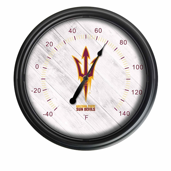 Arizona State University (Pitchfork) Indoor/Outdoor LED Thermometer
