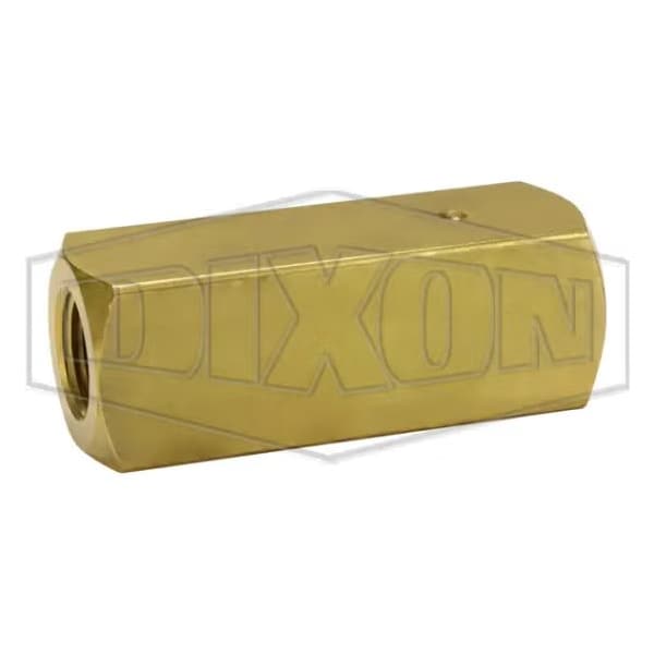 C Series Check Valve, 1/2 in, FNPT, Brass Body