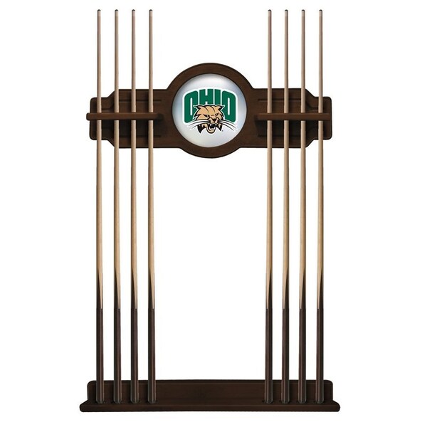 Ohio University Cue Rack in Navajo Finish