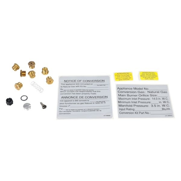 LP to Natural Gas Conversion Kit