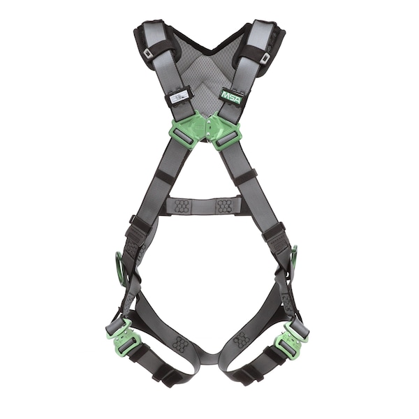 V-FIT Harness, XL, Quick-Connect Leg Straps, Back & Hip D-Rings, Shoulder Padding