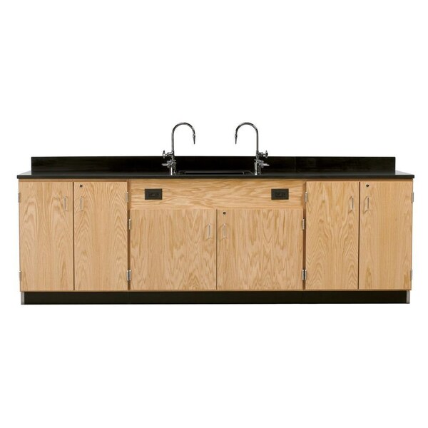 Wall Service Bench, 108" W, 36" Height