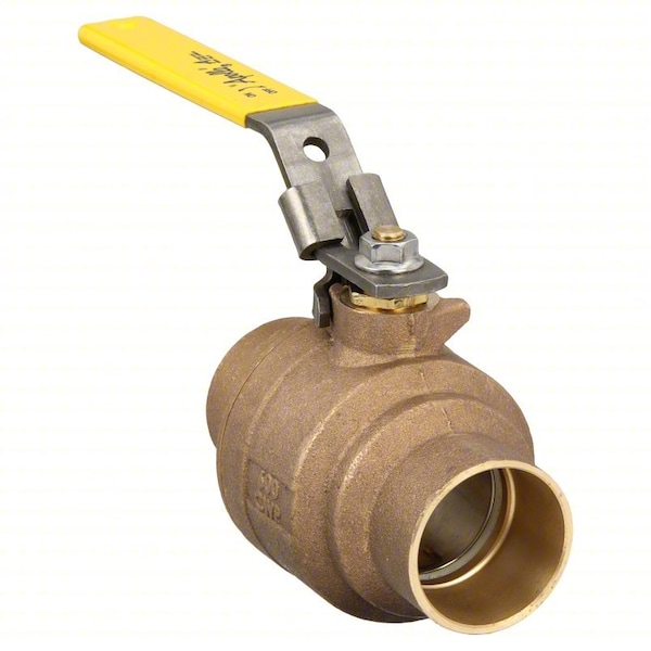 2" Sweat Bronze Ball Valve 2-Way
