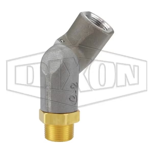 1 in MNPT x FNPT ALUM CAST Body BRASS