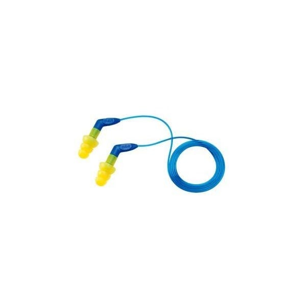 3M E-A-R Ultrafit 27 Corded Earplugs, PK100