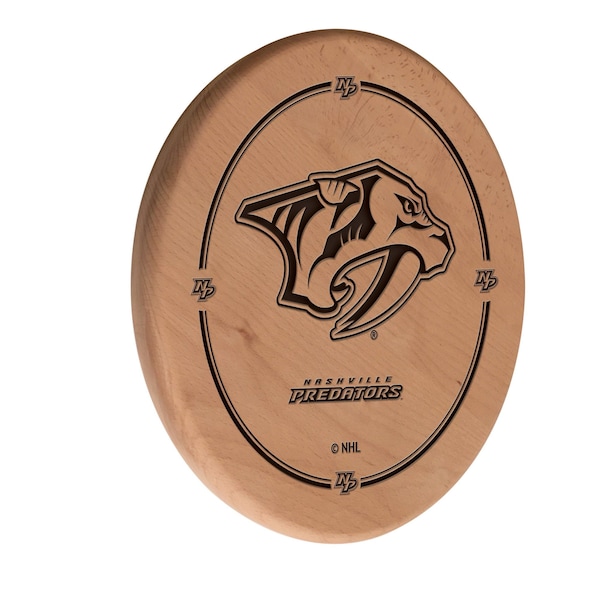Nashville Predators 13" Laser Engraved Solid Wood Sign